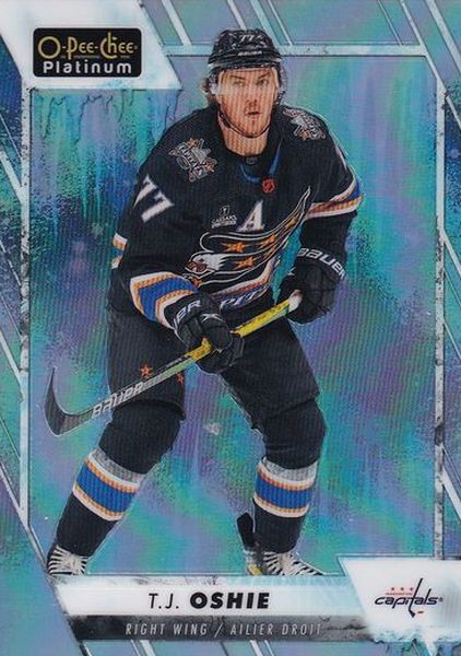 paralel karta T.J. OSHIE 23-24 OPC Platinum Arctic Freeze /99